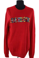 Pull Moschino Rouge en Laine, taille M - Seconde Main