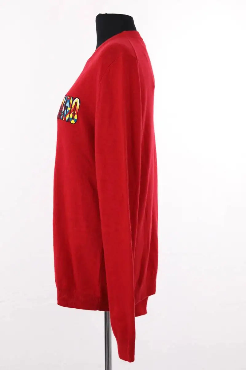 Pull Moschino Rouge en Laine