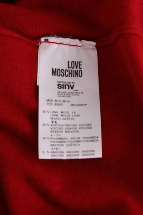 Pull Moschino Rouge en Laine
