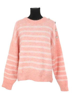 Pull Navy Paris Cleo Rose en Laine, taille S - Seconde Main