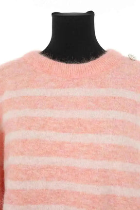 Pull Navy Paris Cleo Rose en Laine