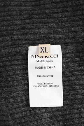 Pull Nina Ricci Gris en Laine