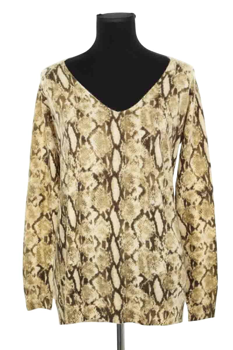 Pull Notshy Beige en Cachemire, taille L - Seconde Main