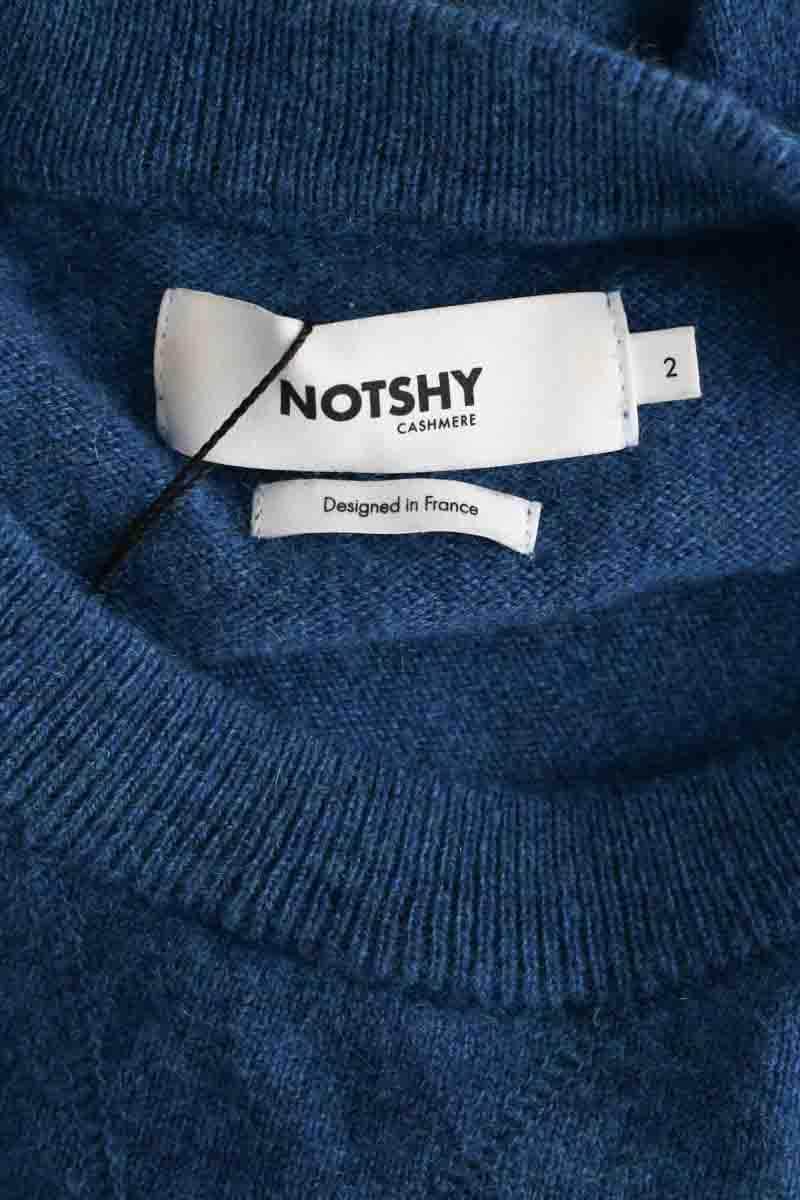 Pull Notshy Bleu en Cachemire