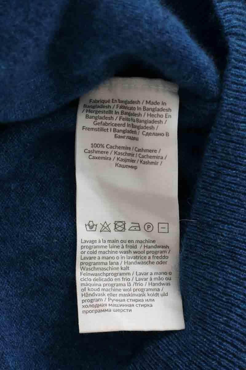 Pull Notshy Bleu en Cachemire