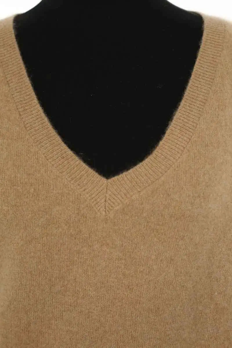 Pull Notshy Camel en Cachemire