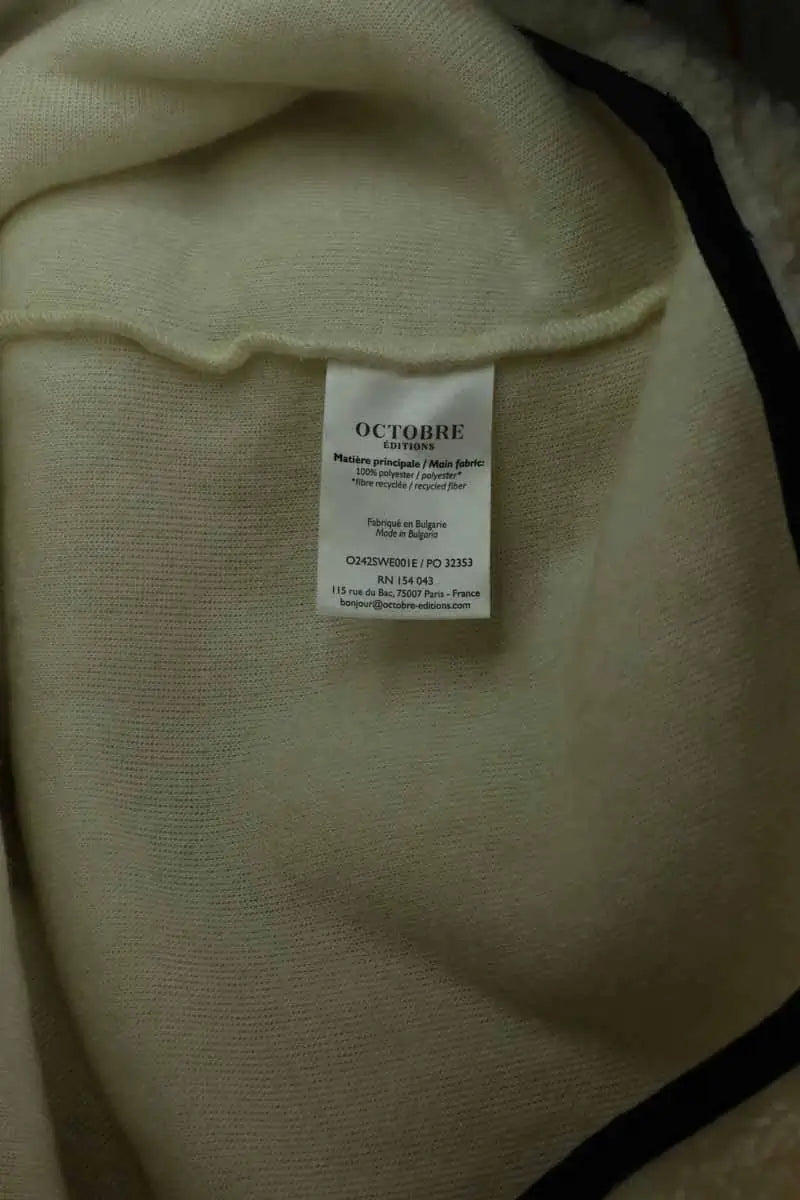 Pull Octobre Beige en Synthétique
