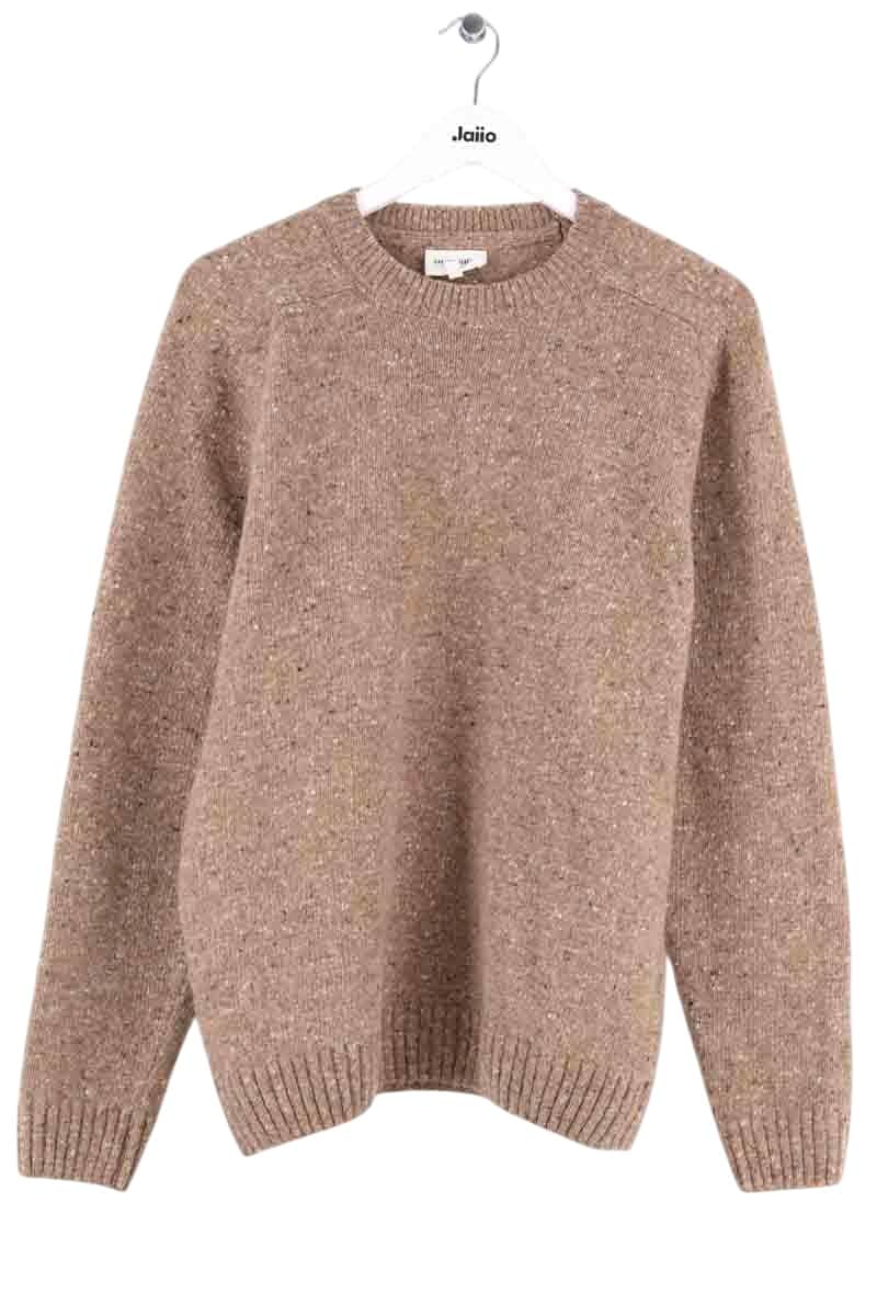 Pull Octobre Camel en Laine, taille XL - Seconde Main