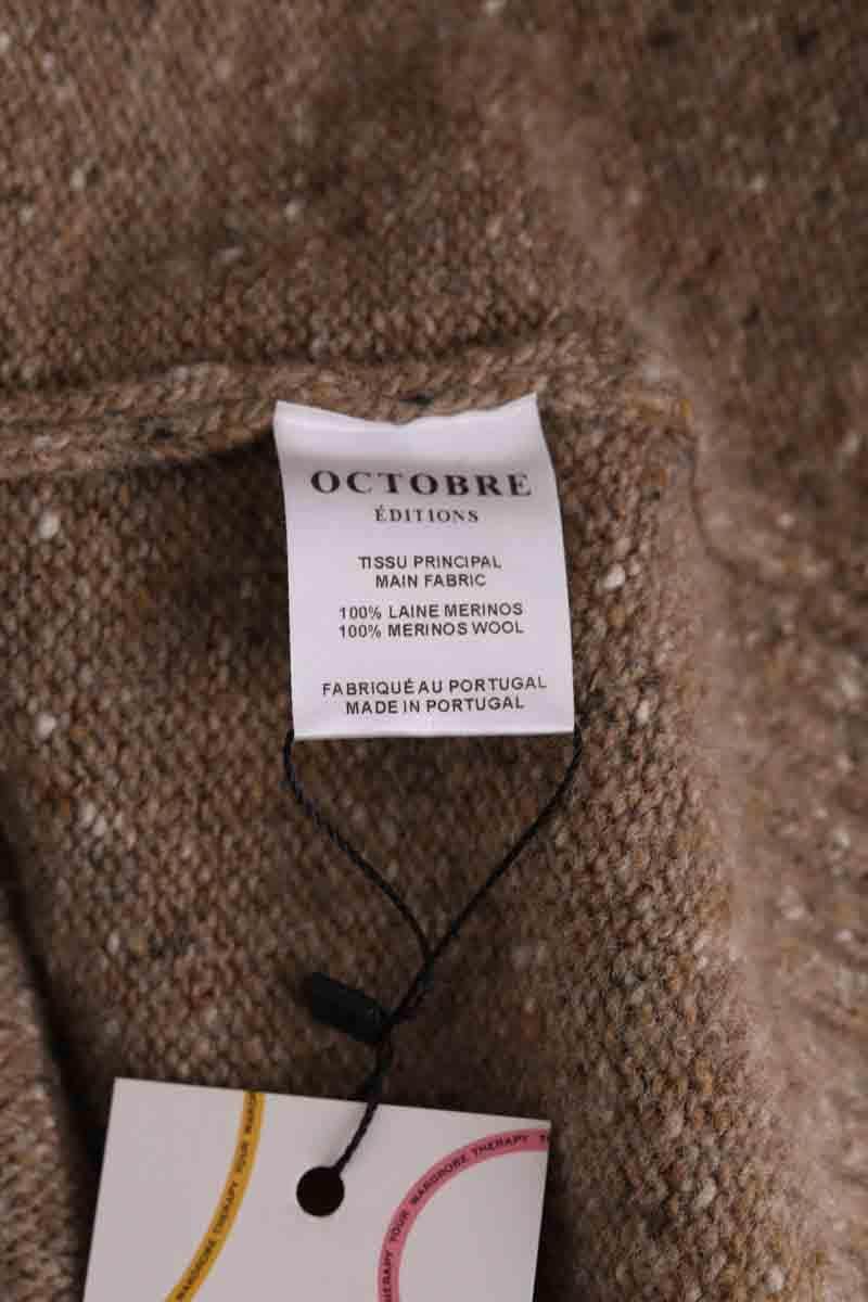 Pull Octobre Camel en Laine