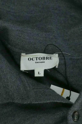 Pull Octobre Gris en Laine