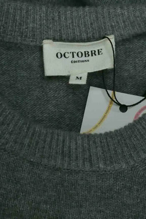 Pull Octobre Gris en Laine
