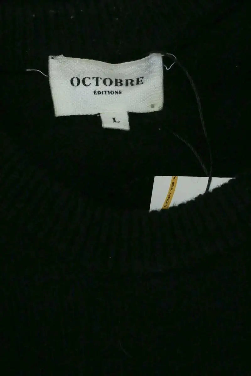 Pull Octobre Noir en Laine
