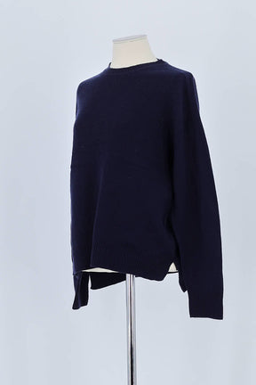 Pull Officine Générale Marine en Cachemire