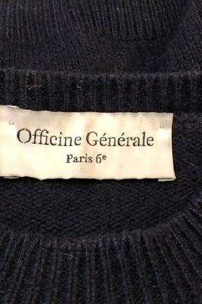 Pull Officine Générale Marine en Cachemire