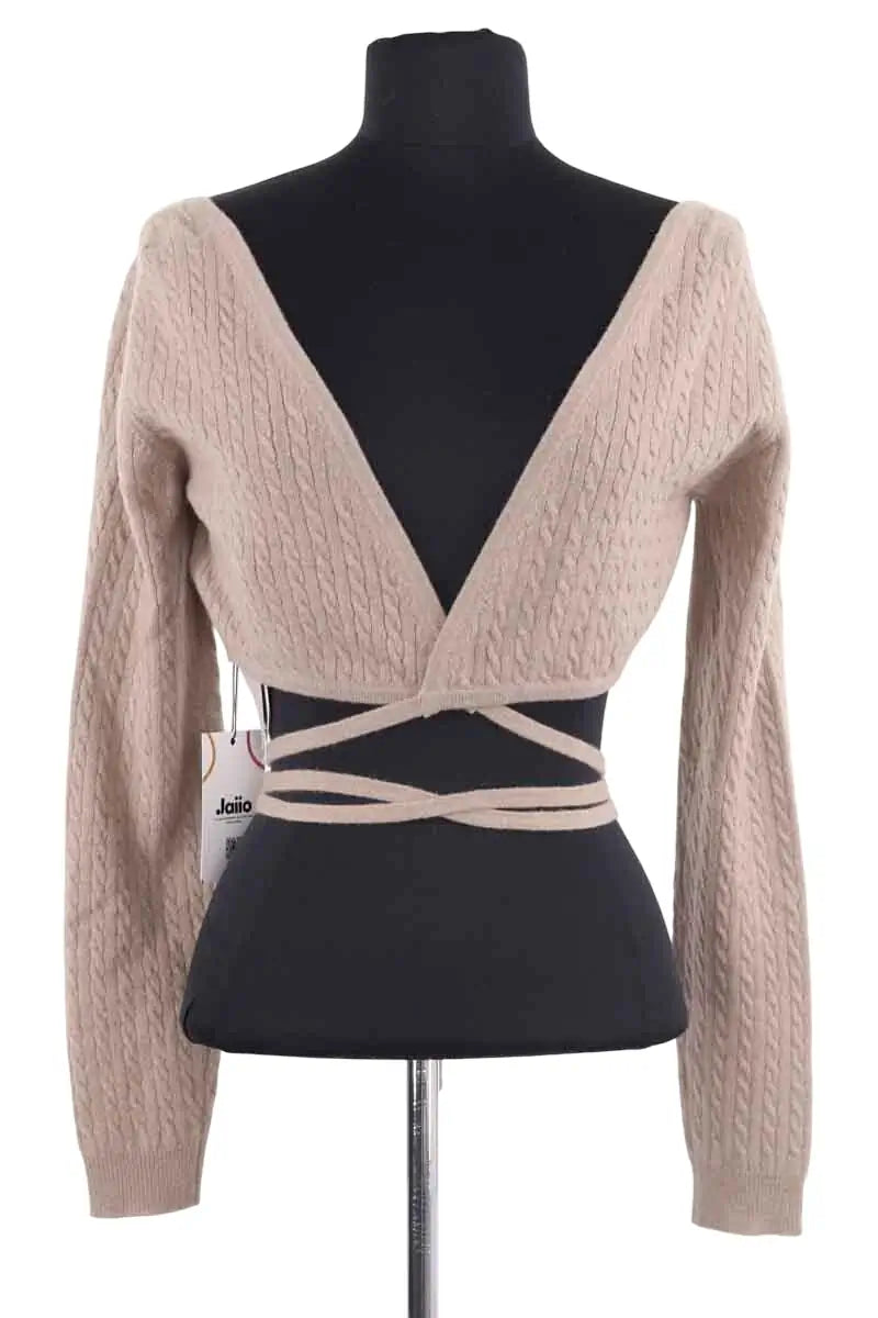 Pull Patou Beige en Laine, taille XS - Seconde Main