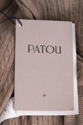 Pull Patou Beige en Laine