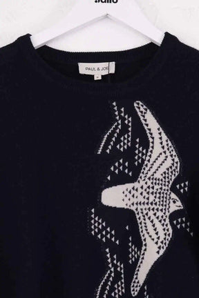 Pull Paul & Joe Bleu en Laine