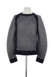 Pull Paul & Joe Marine en Laine, taille S - Seconde Main