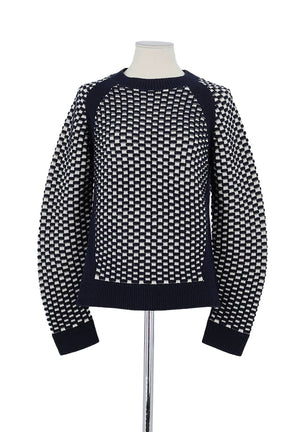 Pull Paul & Joe Marine en Laine, taille S - Seconde Main