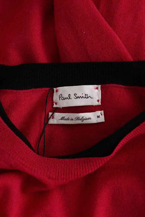 Pull Paul Smith Bordeaux en Laine