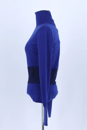 Pull Pinko Bleu en Laine