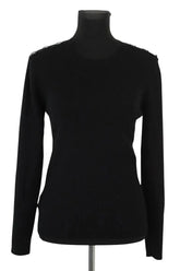 Pull Pinko Noir en Coton, taille L - Seconde Main