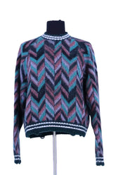 Pull Pinko Vert en Viscose, taille S - Seconde Main