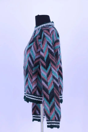 Pull Pinko Vert en Viscose