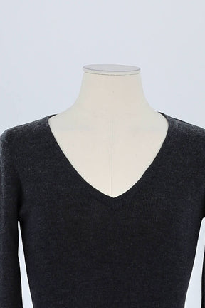 Pull Prada Anthracite en Coton