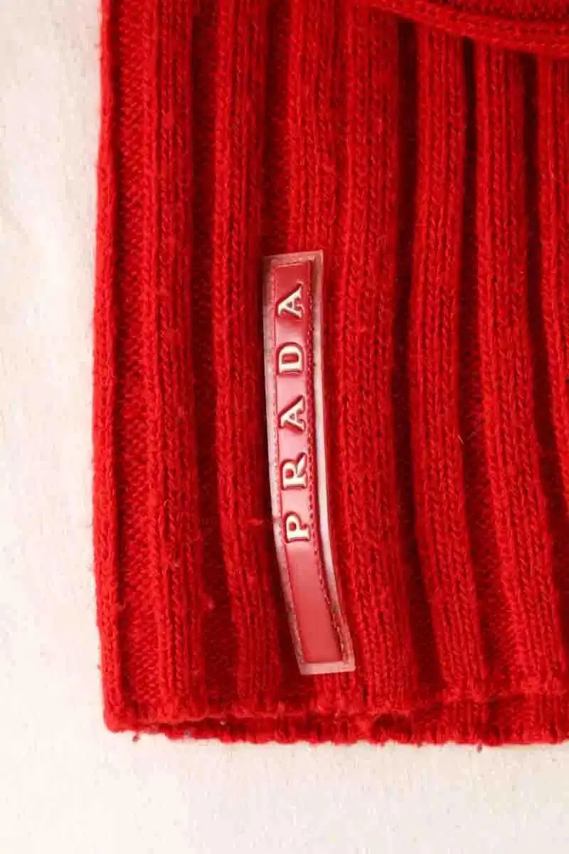 Pull Prada Rouge en Laine