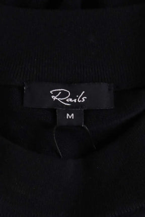 Pull Rails Noir en Viscose