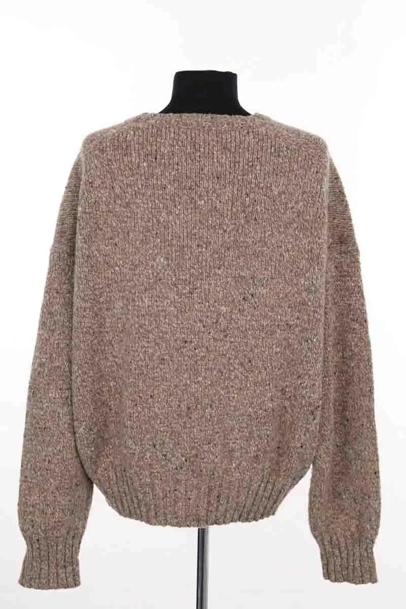 Pull Ralph Lauren Beige en Laine