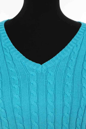 Pull Ralph Lauren Bleu en Coton