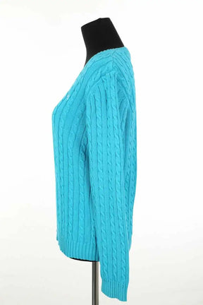 Pull Ralph Lauren Bleu en Coton