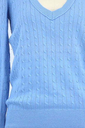 Pull Ralph Lauren Bleu en Coton
