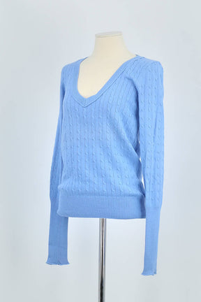 Pull Ralph Lauren Bleu en Coton