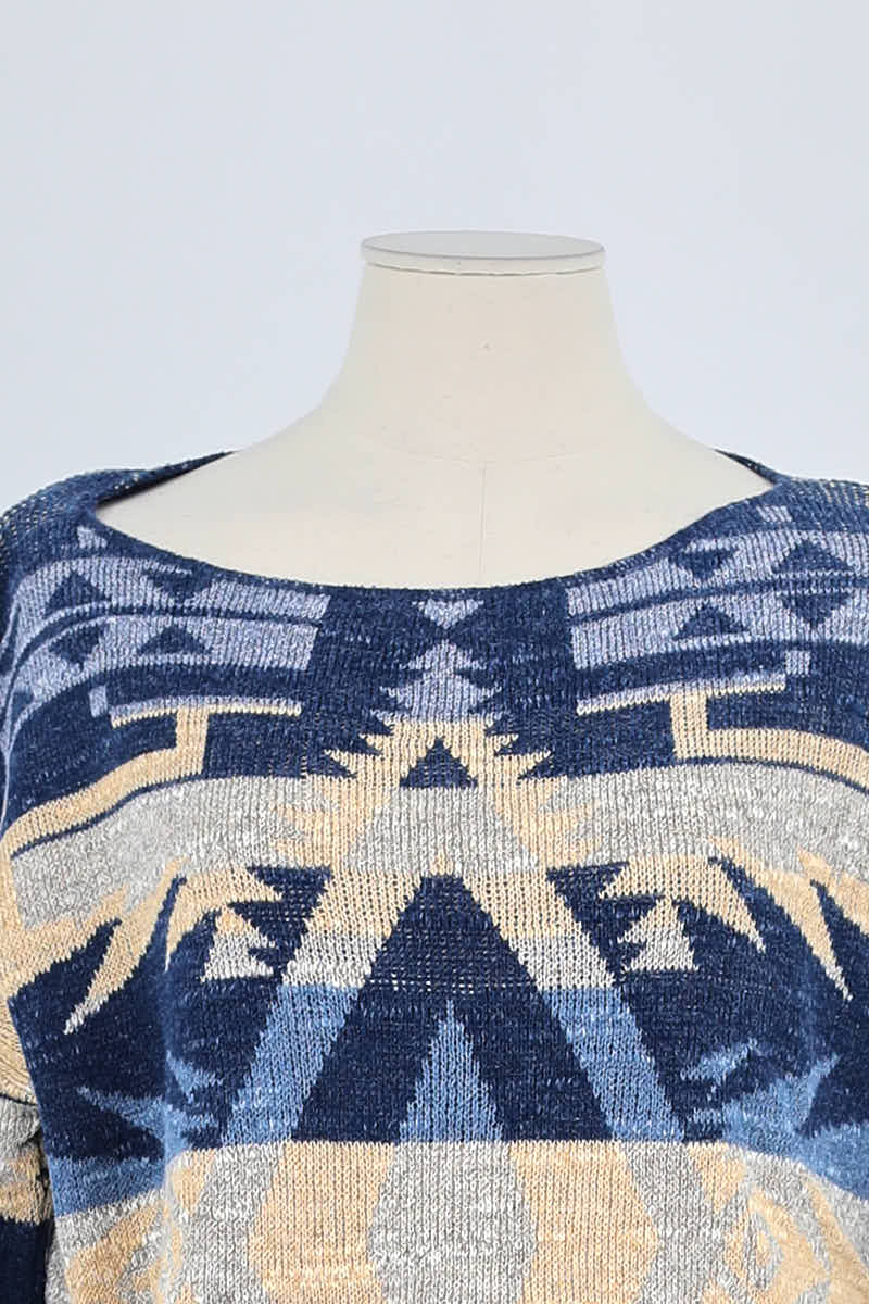 Pull Ralph Lauren Bleu en Coton