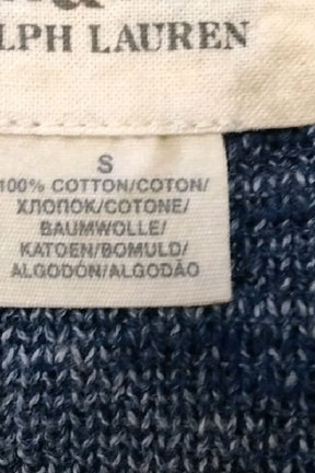 Pull Ralph Lauren Bleu en Coton