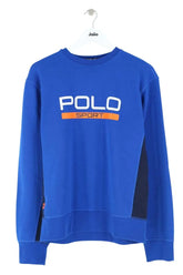 Pull Ralph Lauren Bleu en Synthétique, taille S - Seconde Main