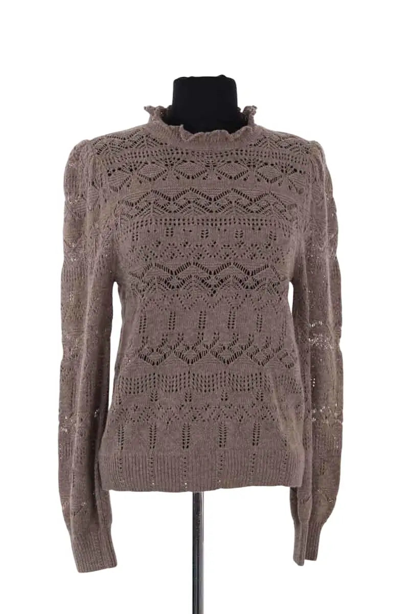 Pull Ralph Lauren Gris en Synthétique, taille M - Seconde Main