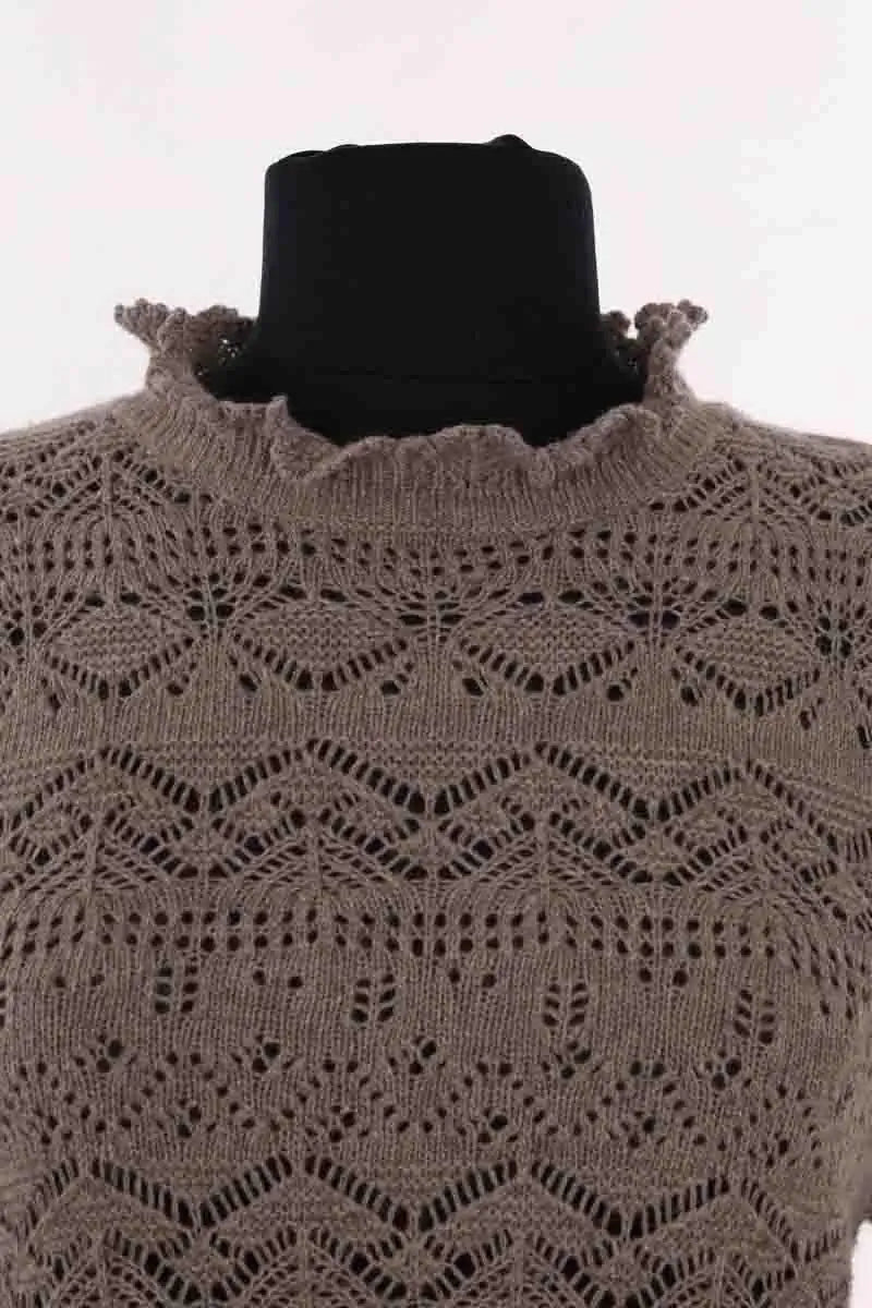 Pull Ralph Lauren Gris en Synthétique