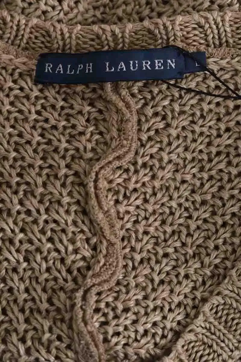 Pull Ralph Lauren Kaki en Lin