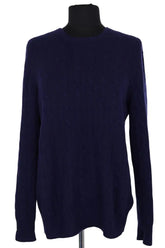 Pull Ralph Lauren Marine en Cachemire, taille M - Seconde Main
