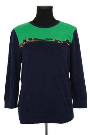 Pull Ralph Lauren Marine en Coton, taille M - Seconde Main