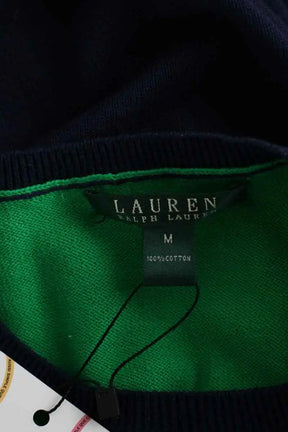 Pull Ralph Lauren Marine en Coton