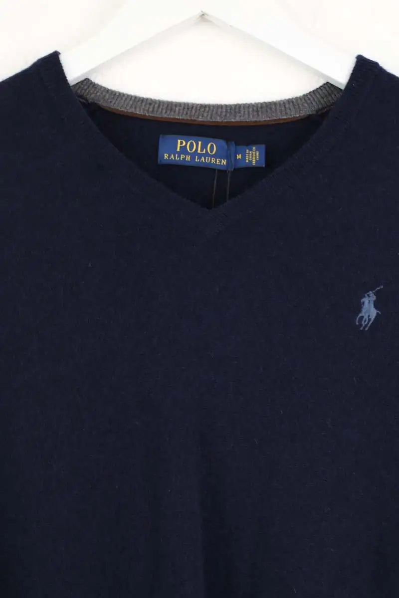 Pull Ralph Lauren Marine en Laine