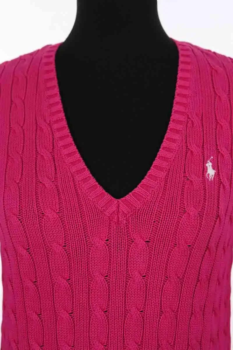 Pull Ralph Lauren Rose en Coton