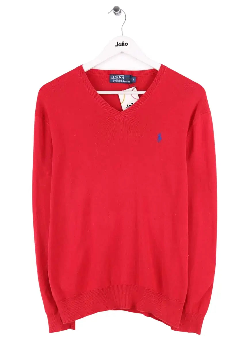 Pull Ralph Lauren Rouge en Coton, taille S - Seconde Main