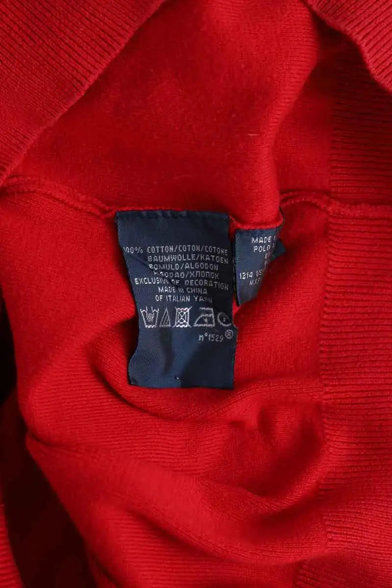 Pull Ralph Lauren Rouge en Coton