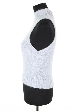 Pull Reformation Gris en Lin